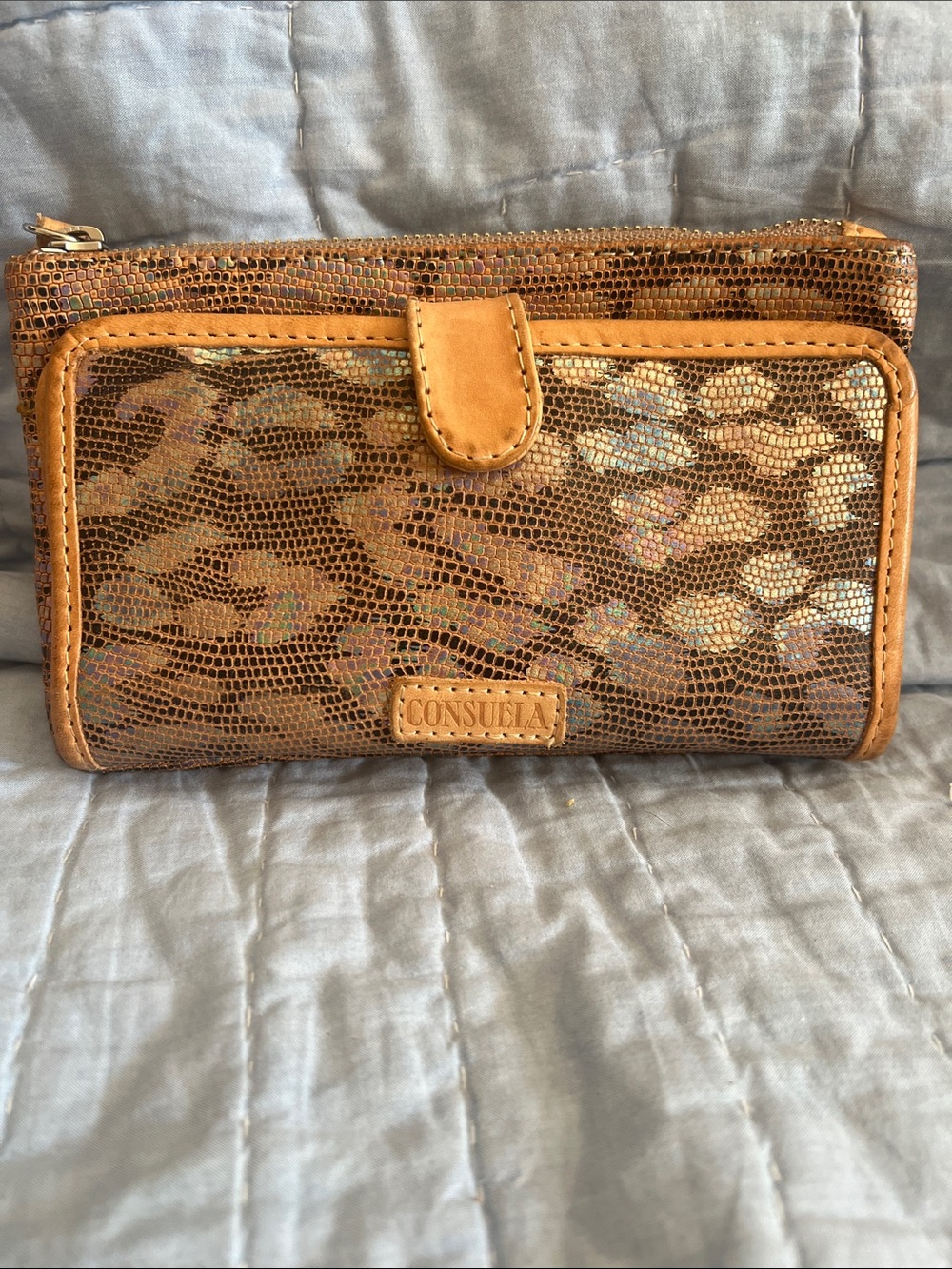 Consuela Iris iridescent Slim Wallet - Picture 3 of 10